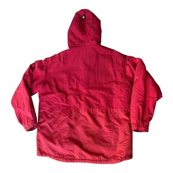 Vintage Black Ice hooded sherpa lined jacket in red size XL - Picture 7 of 16